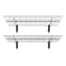 Rad Sportz Garage Wall Shelving 2-Pack with 6 Bike Hooks - Metal Wire Shelving by, 2PK 83-SS1001 - alternate 9